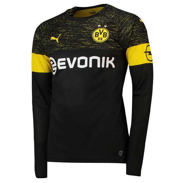 Camiseta Borussia Dortmund Segunda equipación ML 2018-2019 Negro